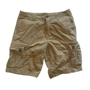 AERO khaki men’s cargo shorts size 32